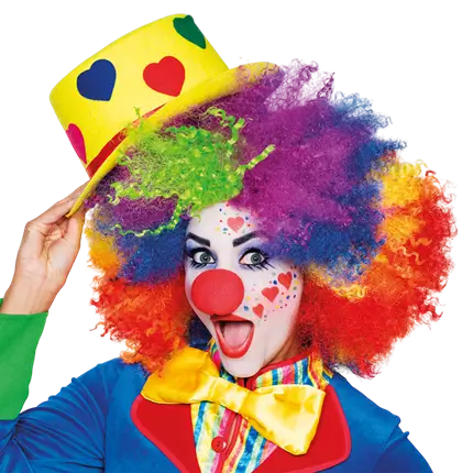 Complete Clown Make-Up Kit - Maquillage Carnaval Halloween Enfant
