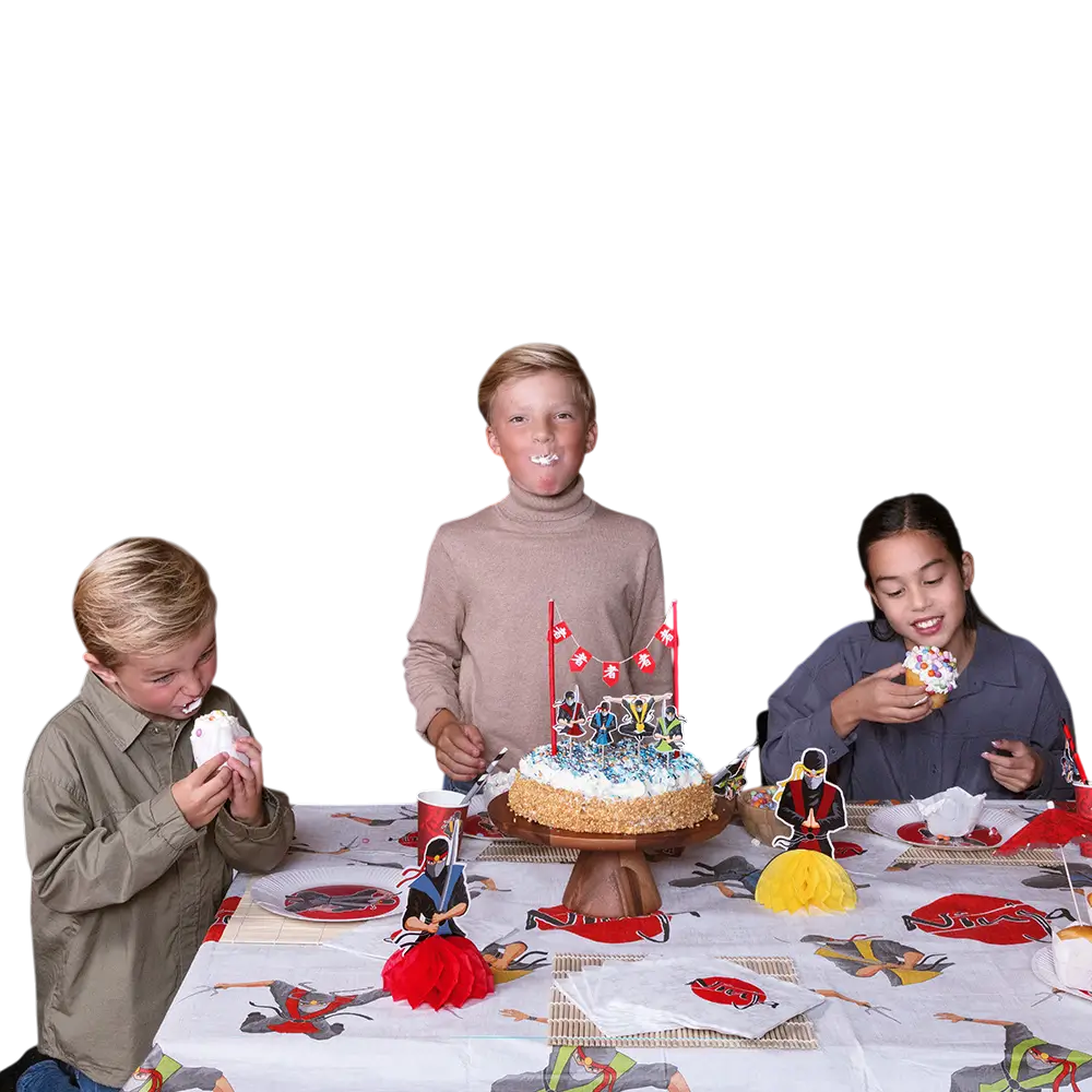 Aluminium Ninja Balloon - Boy's Ninja themed birthday decoration