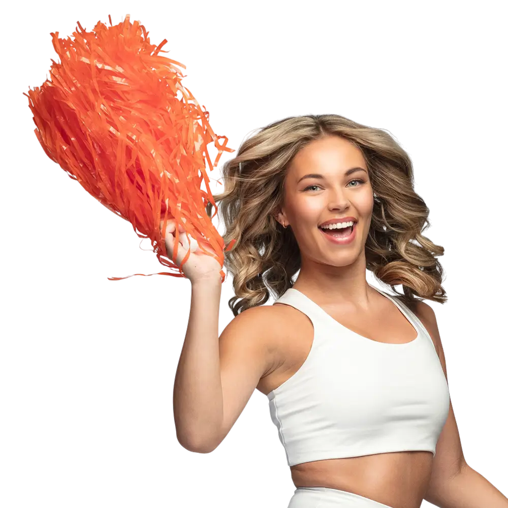 Pom Pom Orange - Cheerleader Animation accessories
