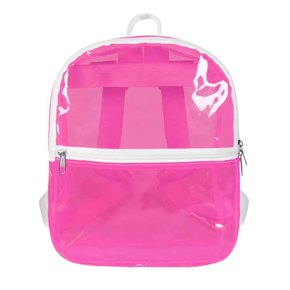 Fluo Pink Backpack - Fluo Party Festival Accessory