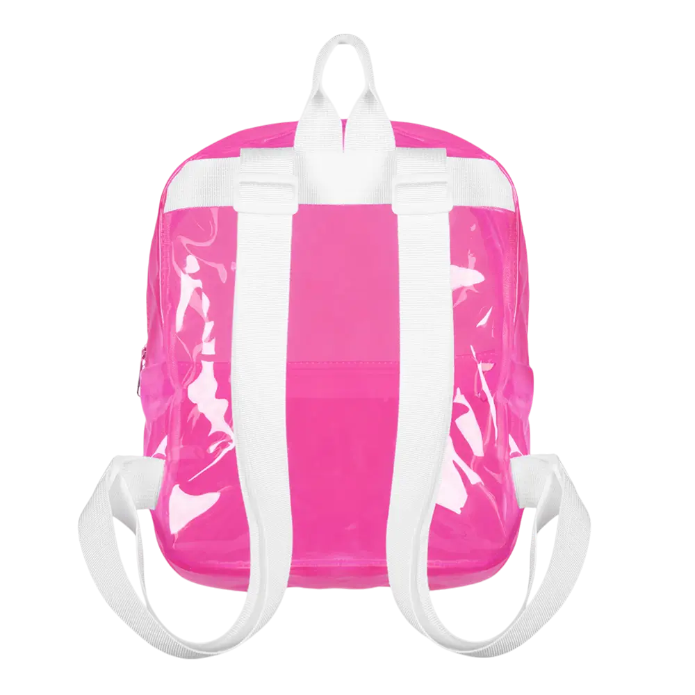 Fluo Pink Backpack - Fluo Party Festival Accessory
