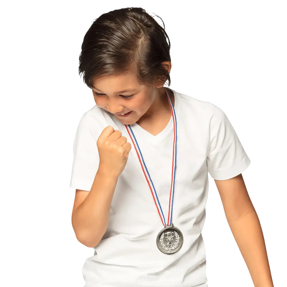 Set of 3 Podium Medals - Children's Birthday Games Awards