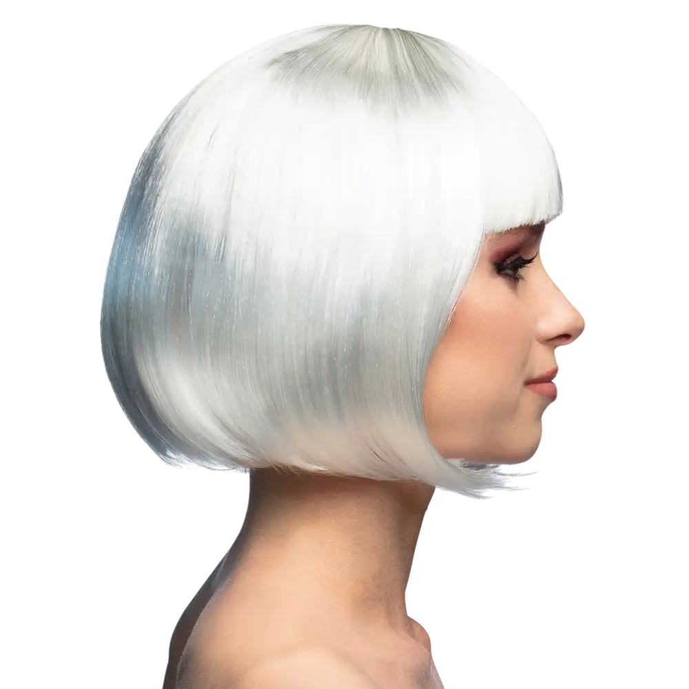 White Cabaret Wig - Woman's 20s Disguise