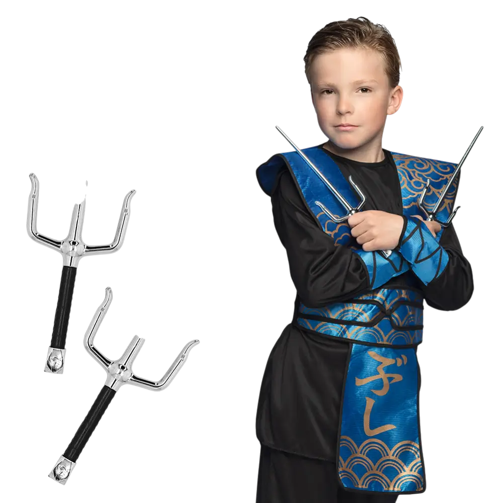 Kit 2 Sai Ninja - Ninja Disguise Accessories