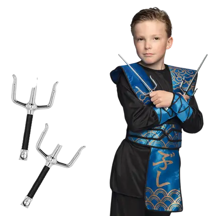 Kit 2 Sai Ninja - Ninja Disguise Accessories
