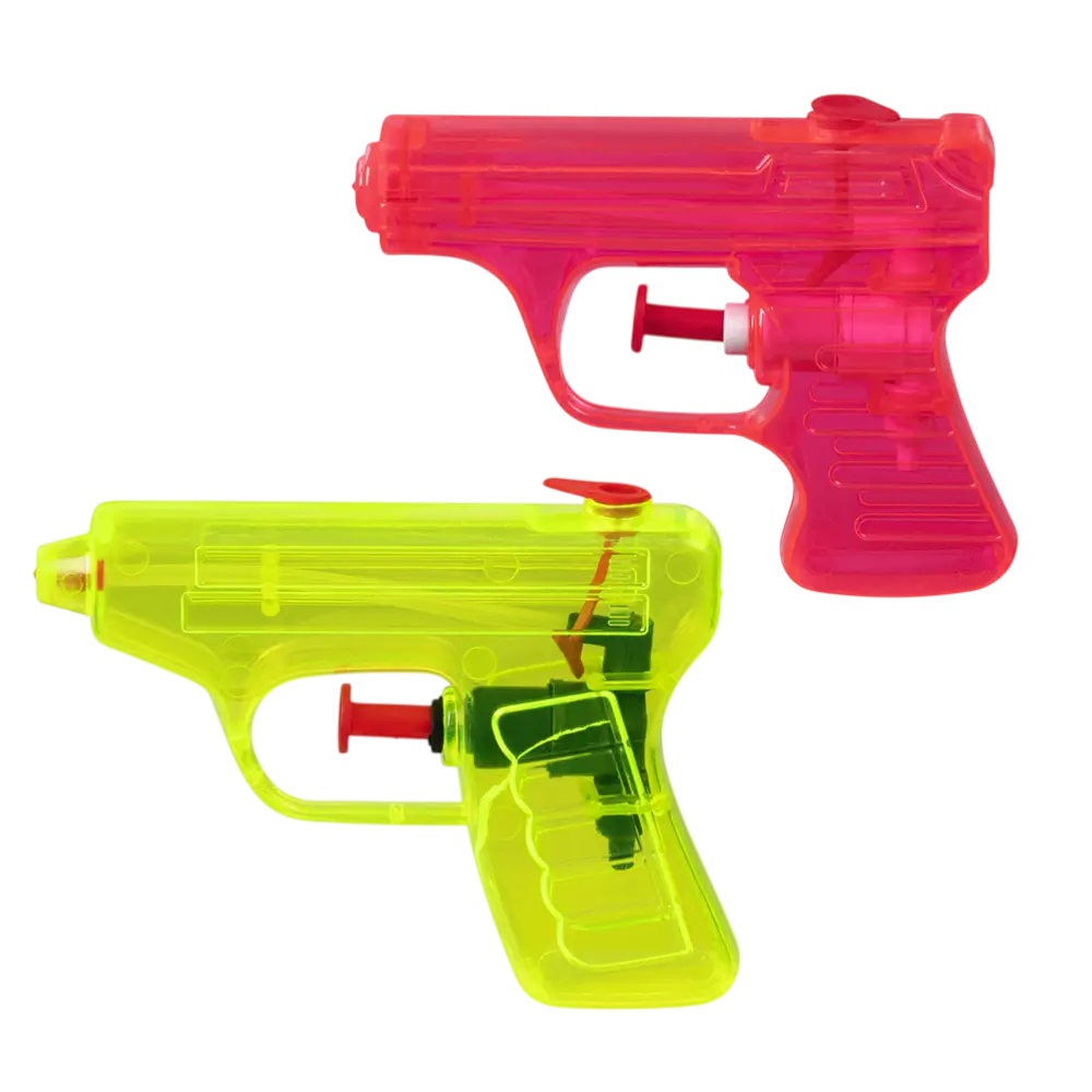 Kit 2 Water Guns - Children's Outdoor Summer Birthday Games