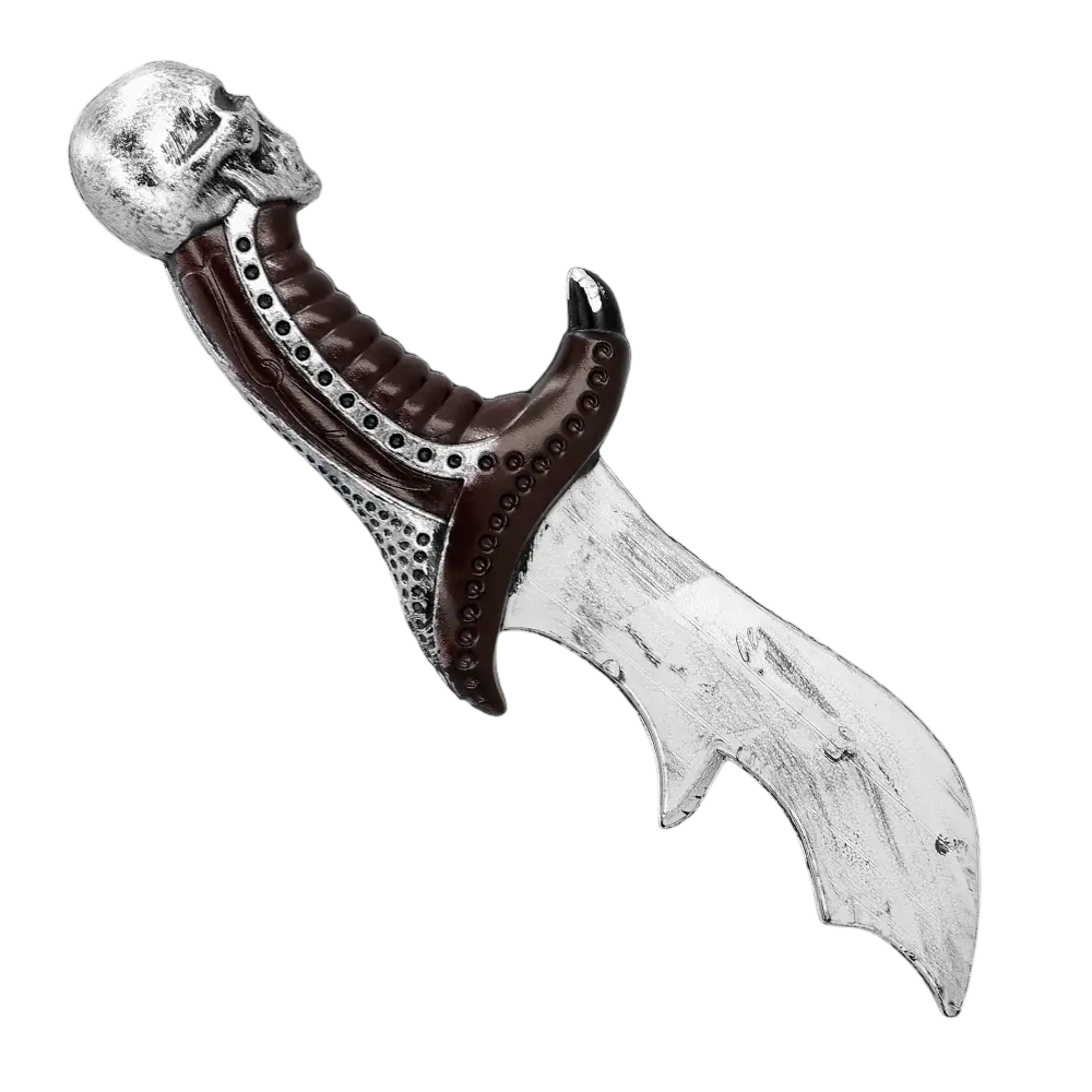 Skull Master Pirate Dagger - Halloween Horror Disguise Accessories