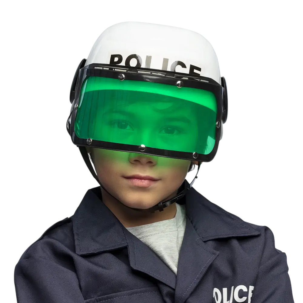 Children's police helmet - Boy's birthday disguise