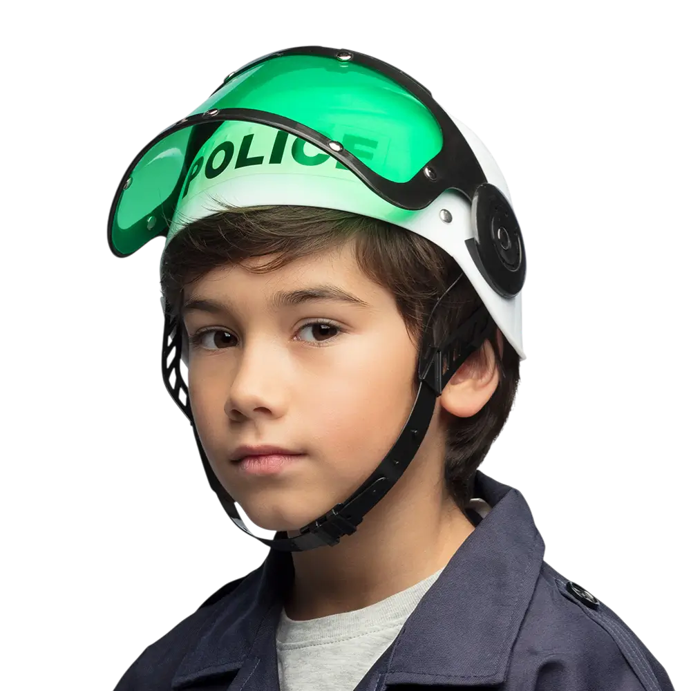 Children's police helmet - Boy's birthday disguise
