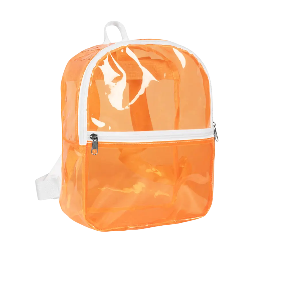 Fluo Orange Backpack - Fluo Evening Festival Accessory