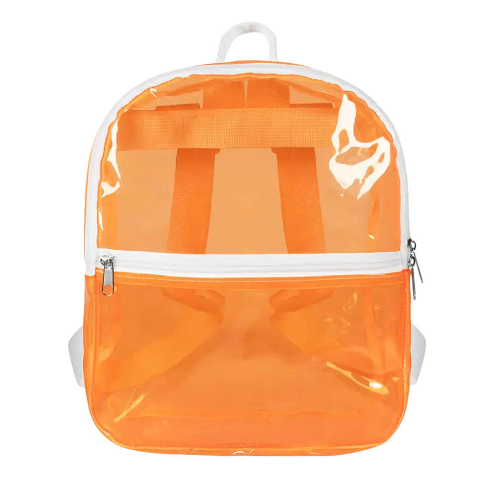 Fluo Orange Backpack - Fluo Evening Festival Accessory