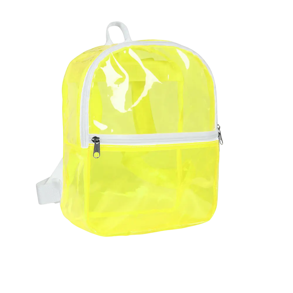 Yellow Fluo Backpack - Fluo Evening Festival Accessory