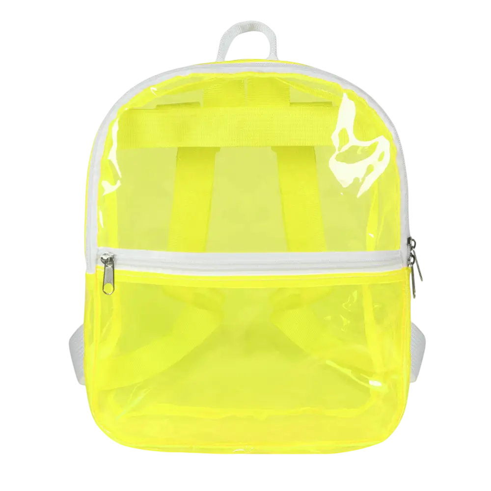 Yellow Fluo Backpack - Fluo Evening Festival Accessory