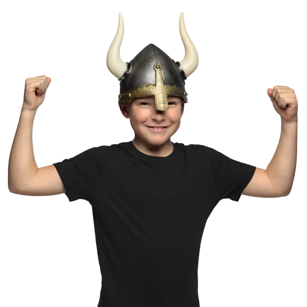 Children's Viking helmet - Nordic warrior disguise accessory