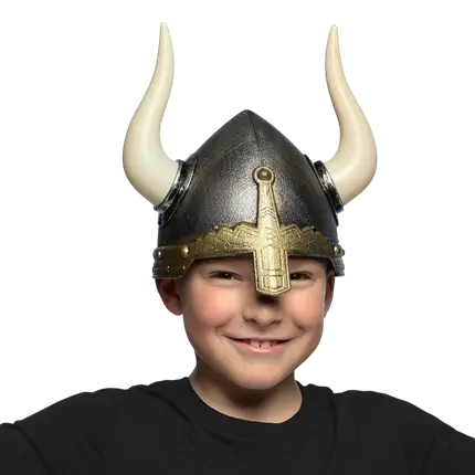Children's Viking helmet - Nordic warrior disguise accessory