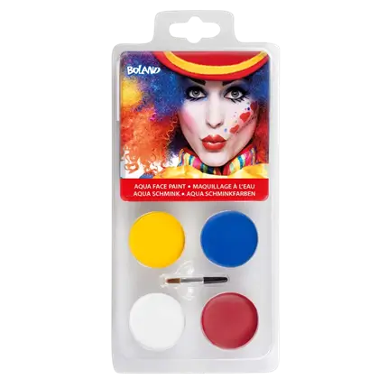 Children's clown make-up palette - Maquillage Carnaval Halloween Fête