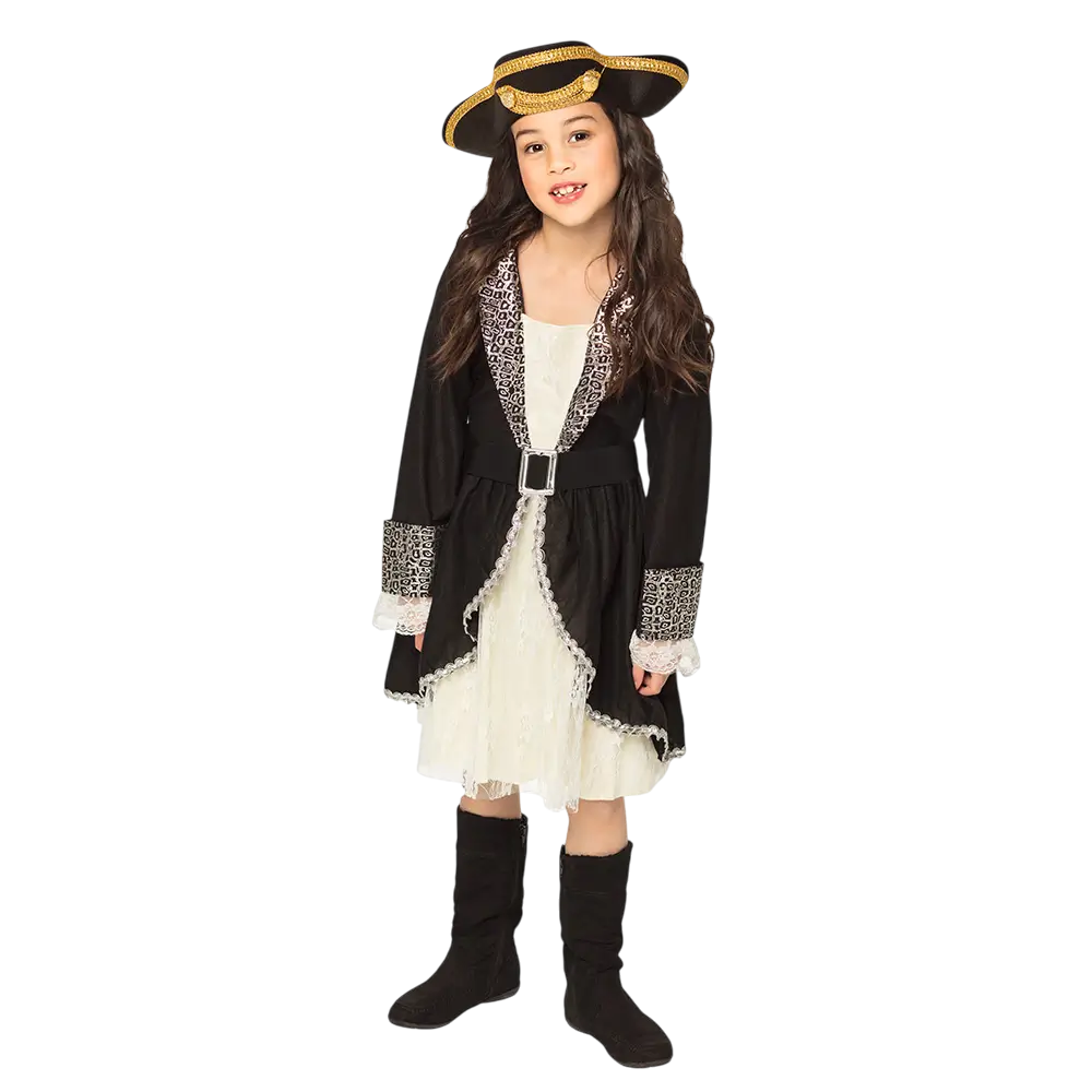 Girl's Pirate disguise 4-6 years - Child Carnival Adventurer Costume