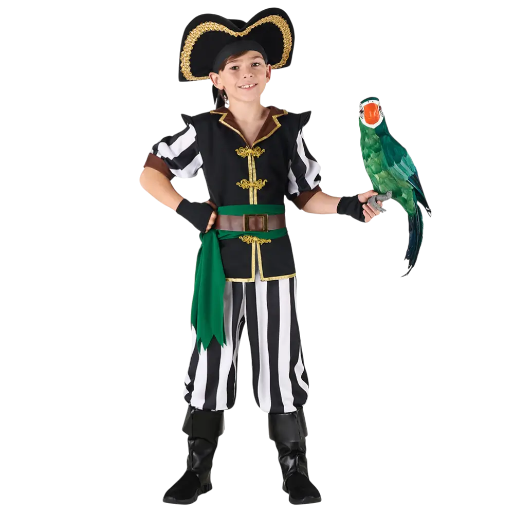Boy's Pirate Disguise 10-12 years - Children's Carnival Corsair Costume