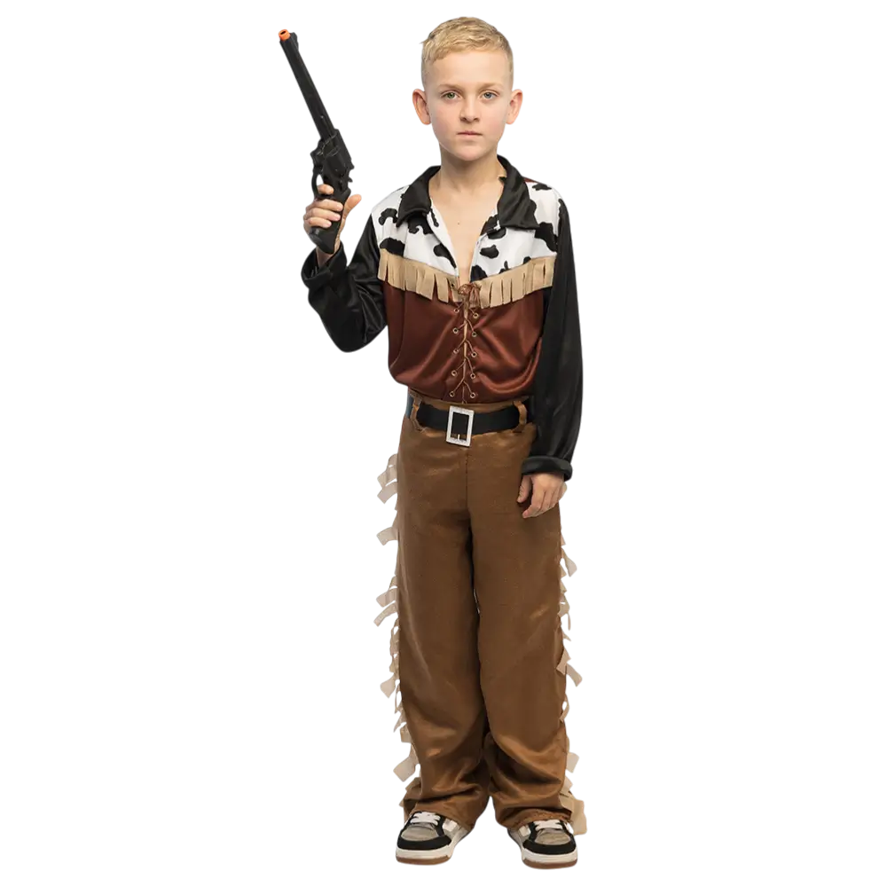 Cowboy disguise for 7-9 year olds - Boy's Far West Western Costume