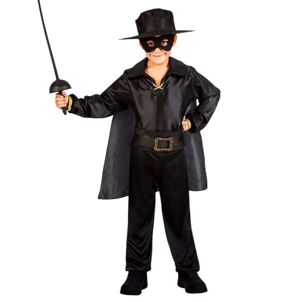Children's disguise 10-12 years - Masked hero vigilante costume