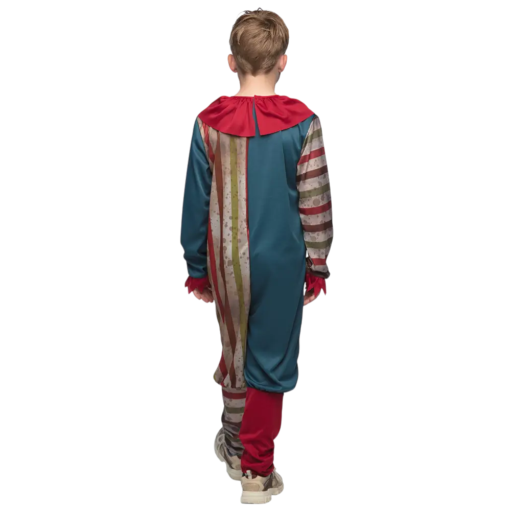 Boy's Evil Clown Disguise 4-6 Years - Horror Halloween Costume