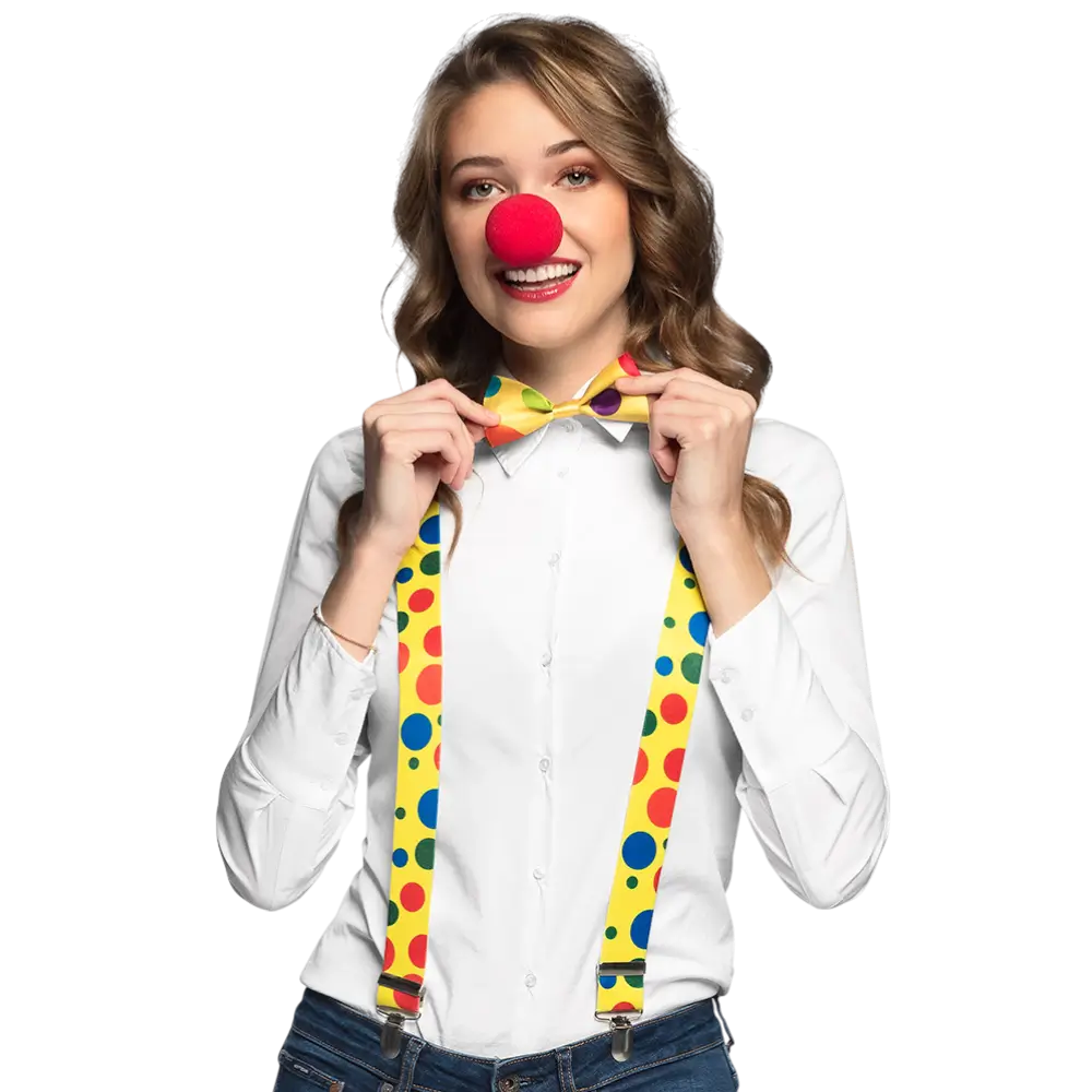 Complete Children's Clown Kit - Accessories Disguise Carnival Party