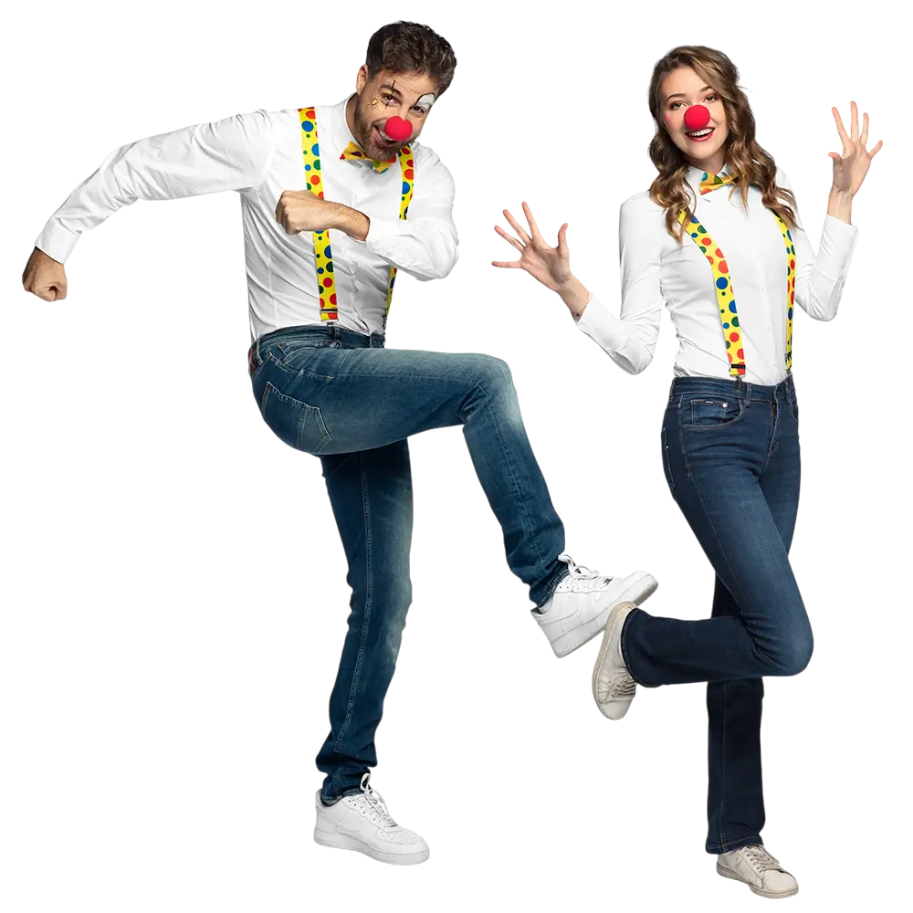 Complete Children's Clown Kit - Accessories Disguise Carnival Party
