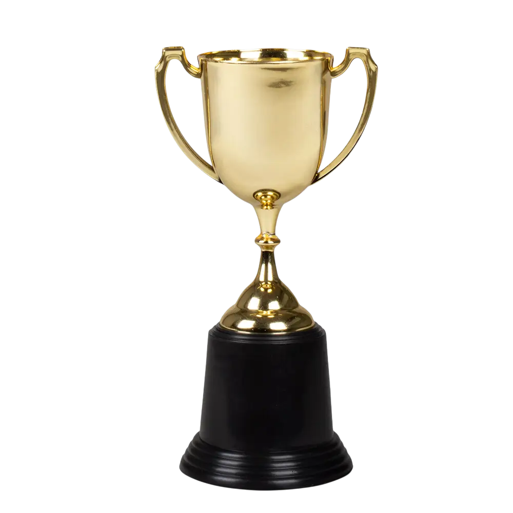Trophée Or Coupe Victoire - Reward Games Competition Birthday