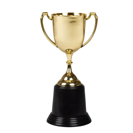 Trophée Or Coupe Victoire - Reward Games Competition Birthday