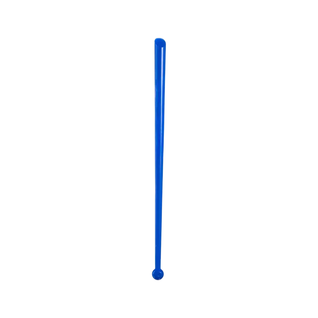 16cm Blue PP PILLON Cocktail Stirrer - Reusable (Pack of 100)