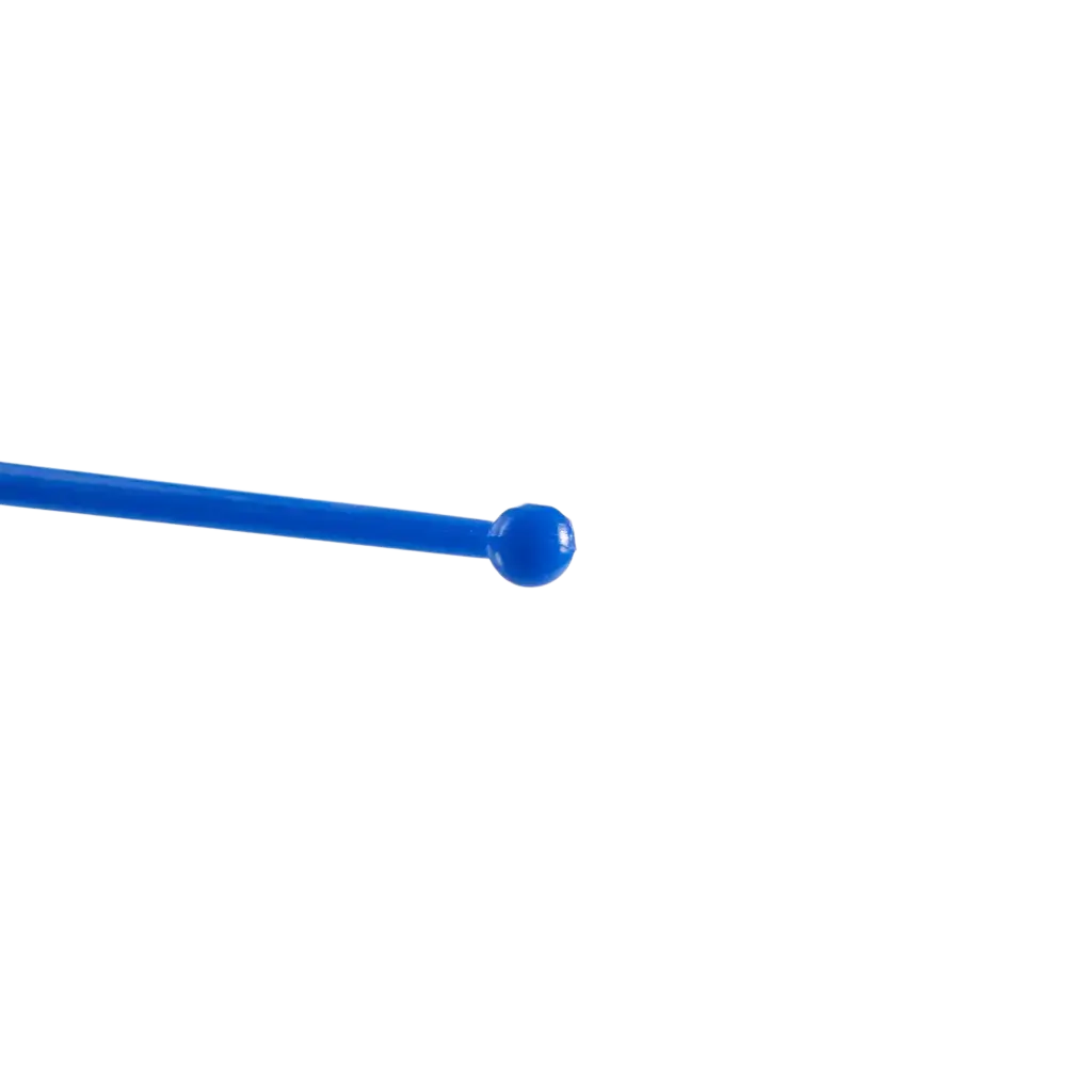 16cm Blue PP PILLON Cocktail Stirrer - Reusable (Pack of 100)