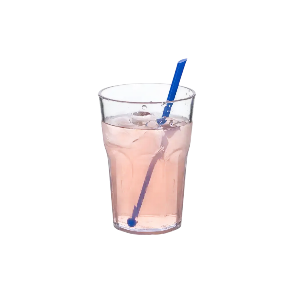 16cm Blue PP PILLON Cocktail Stirrer - Reusable (Pack of 100)