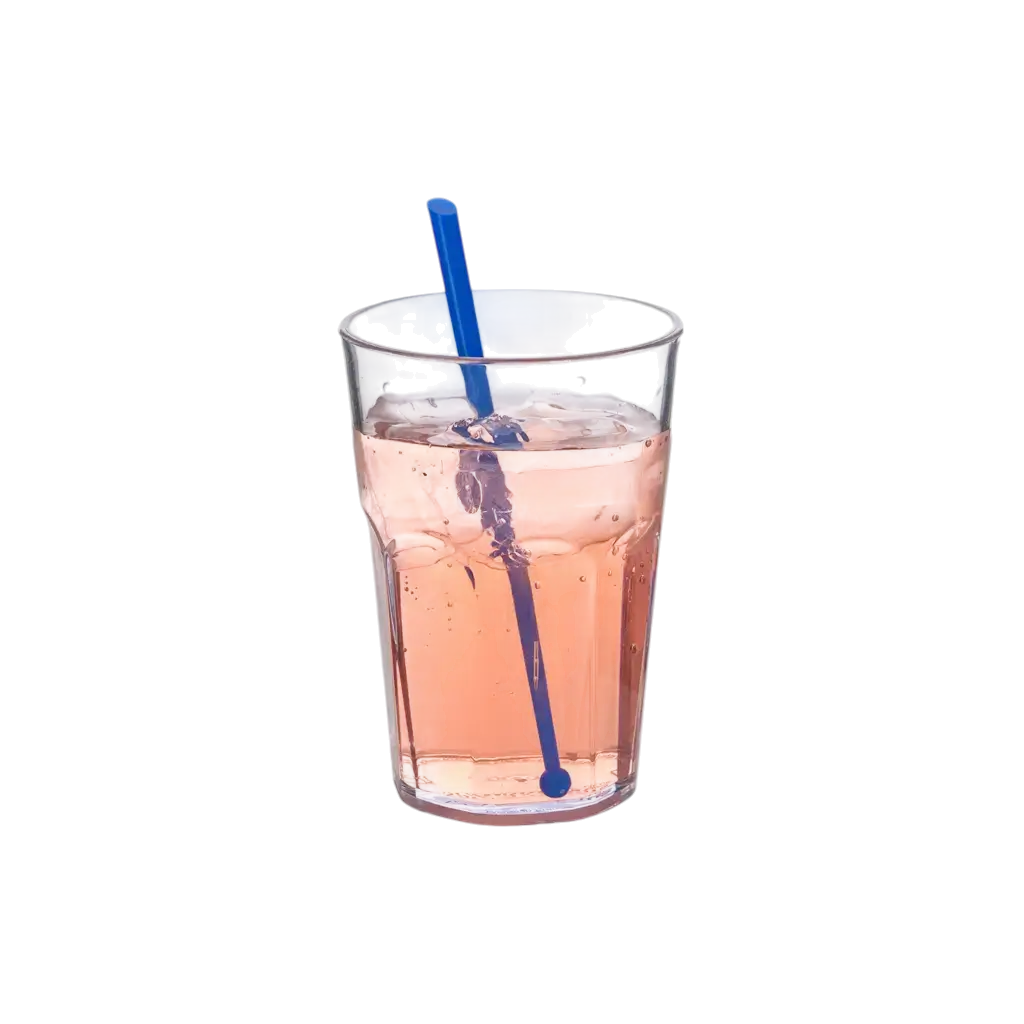 16cm Blue PP PILLON Cocktail Stirrer - Reusable (Pack of 100)