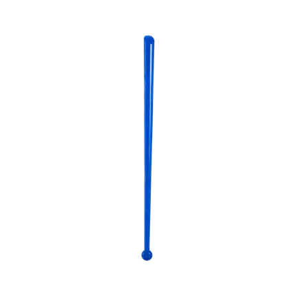 16cm Blue PP PILLON Cocktail Stirrer - Reusable (Pack of 100)