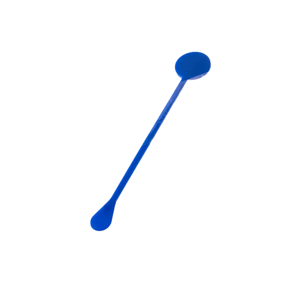 17cm Blue PP Cocktail stirrer (Mojito, CaÏpi) - Reusable (Pack of 100)