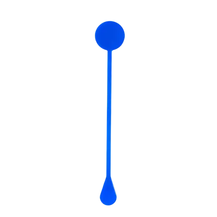 17cm Blue PP Cocktail stirrer (Mojito, CaÏpi) - Reusable (Pack of 100)