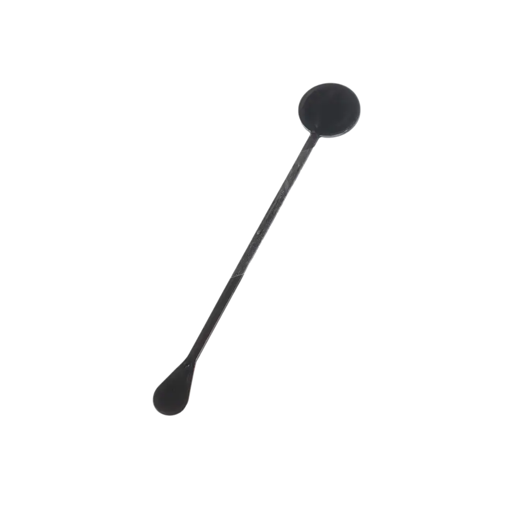 Cocktail stirrer 17cm in Black PP (Mojito, Caïpi) - Reusable (Pack of 100)