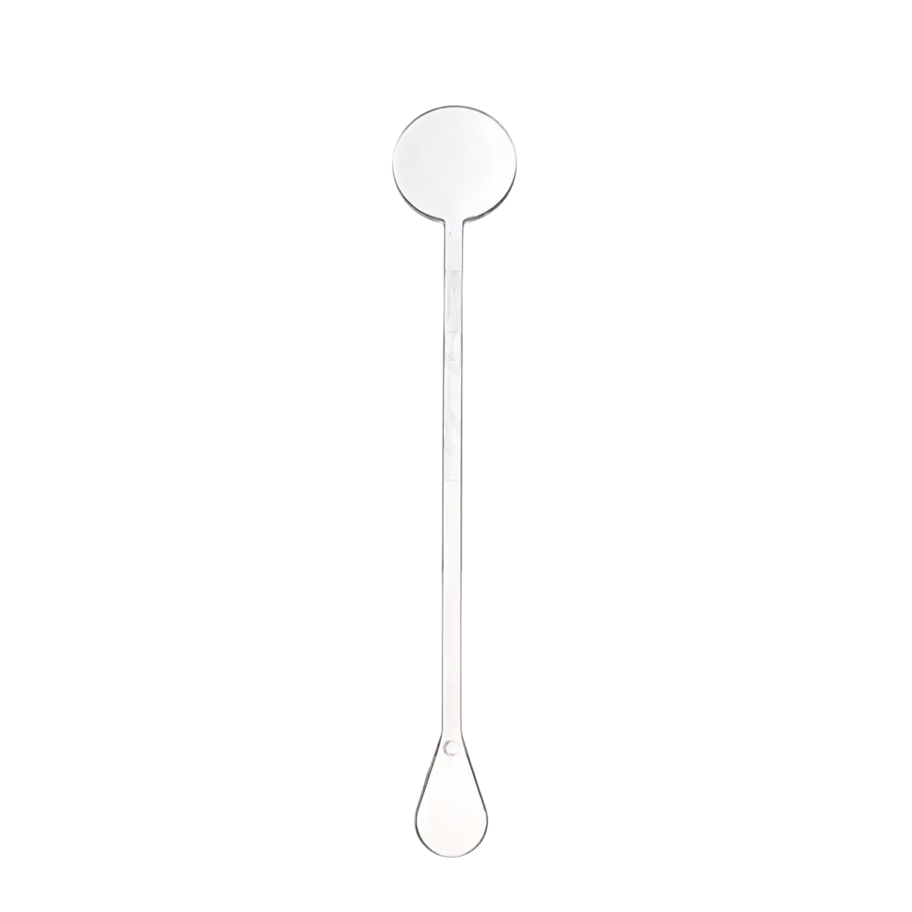 Cocktail stirrer 17cm in clear PP (Mojito, Caïpi) - Reusable (pack of 100)