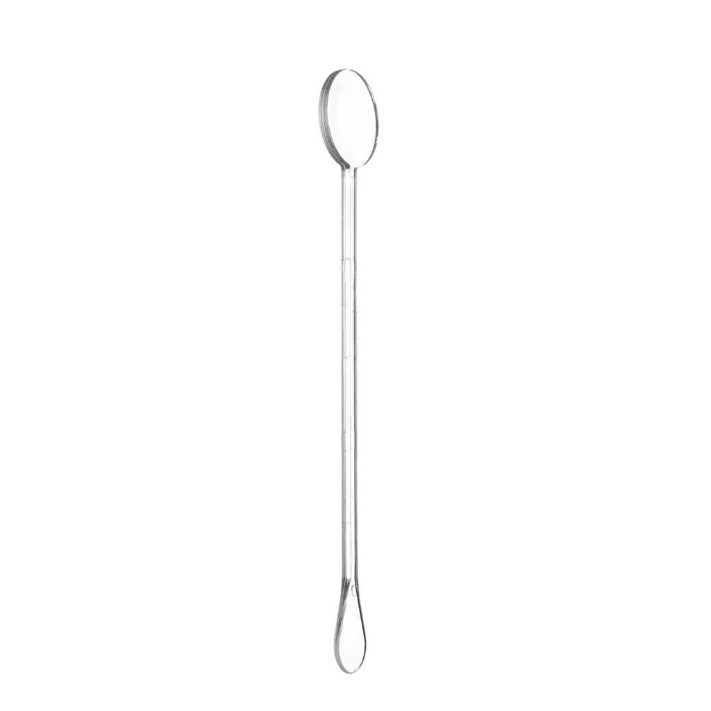 Cocktail stirrer 17cm in clear PP (Mojito, Caïpi) - Reusable (pack of 100)