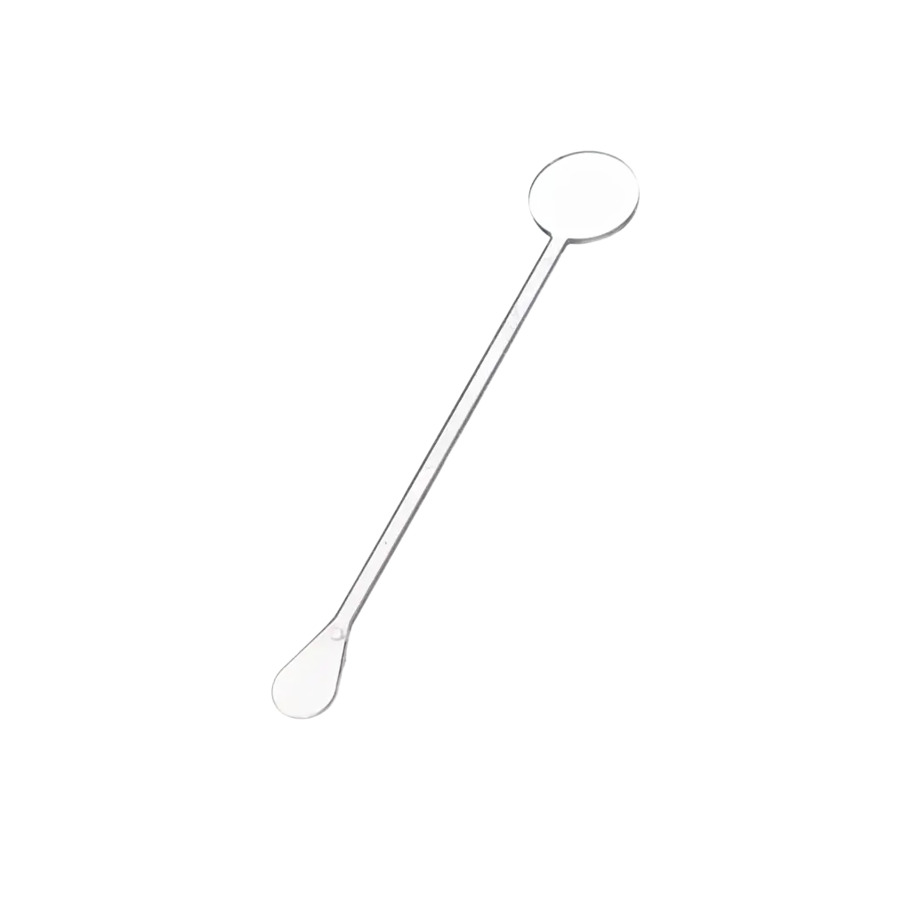 Cocktail stirrer 17cm in clear PP (Mojito, Caïpi) - Reusable (pack of 100)