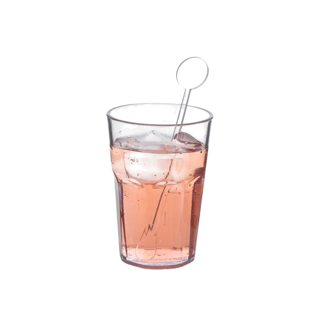 Cocktail stirrer 17cm in clear PP (Mojito, Caïpi) - Reusable (pack of 100)
