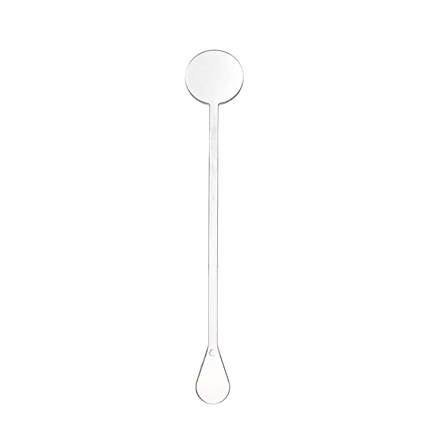 Cocktail stirrer 17cm in clear PP (Mojito, Caïpi) - Reusable (pack of 100)