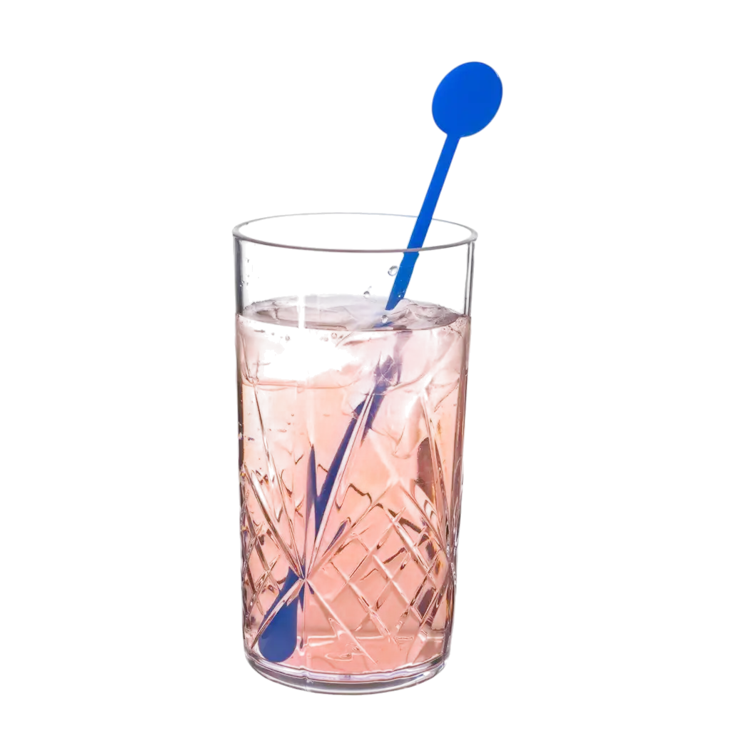 Standard Cocktail Stirrer 22cm in Blue PP - Reusable (Pack of 100)