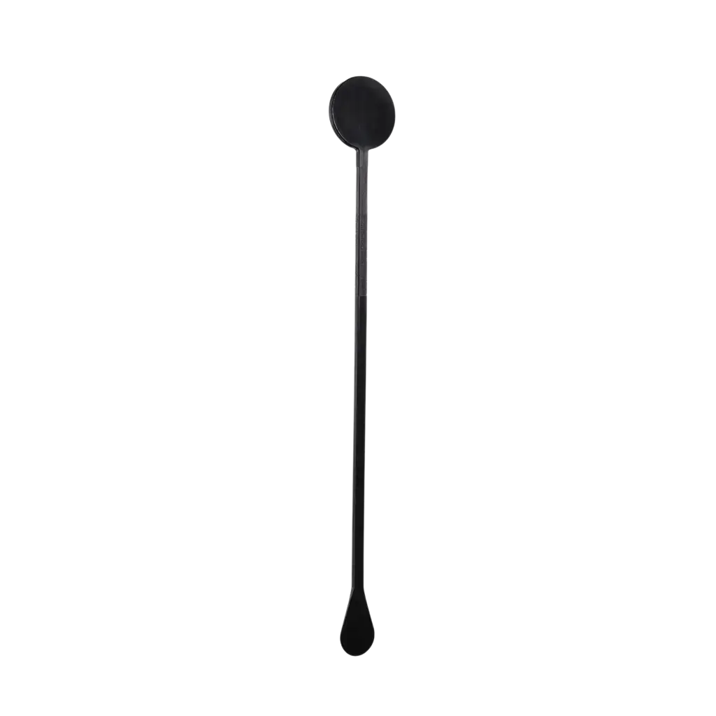 Standard Cocktail Stirrer 22cm in Black PP - Reusable (Pack of 100)