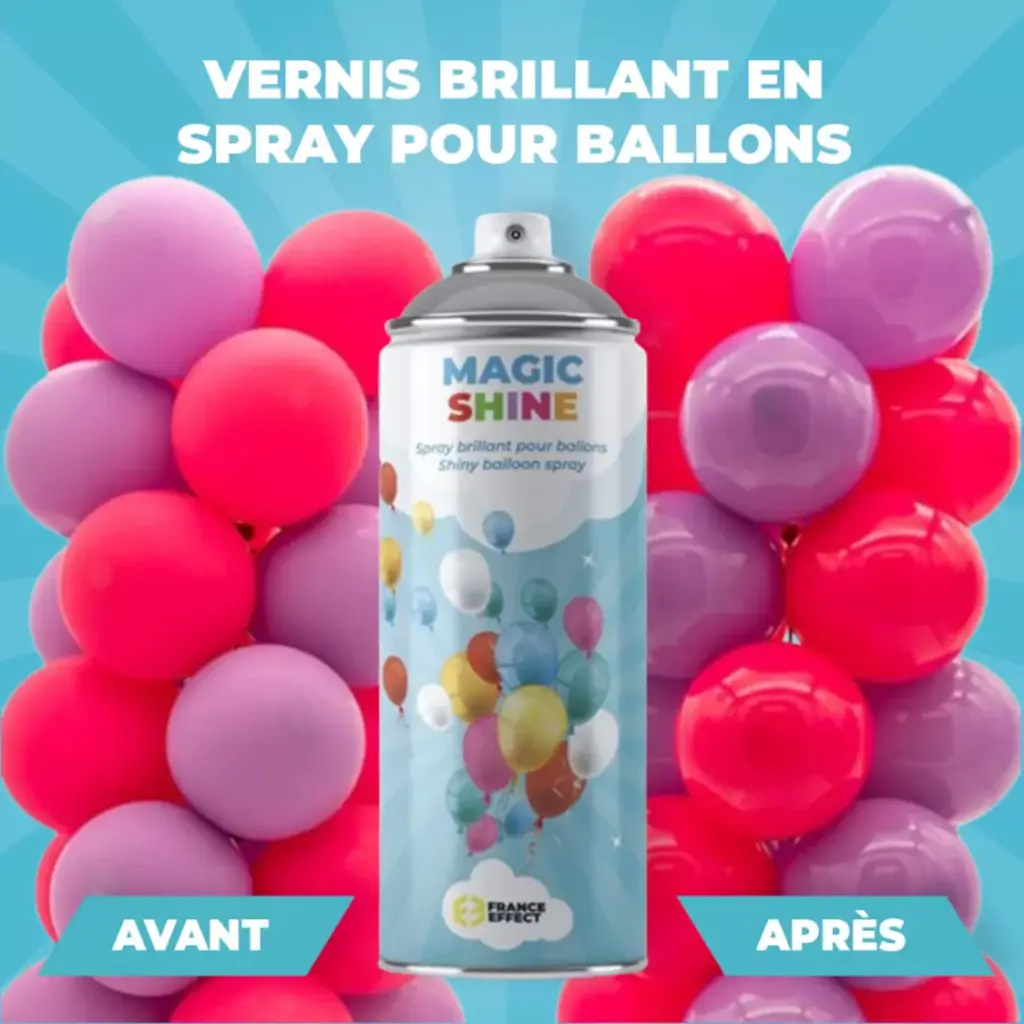 Magic Shine® - Gloss spray for latex balloons - 500ml