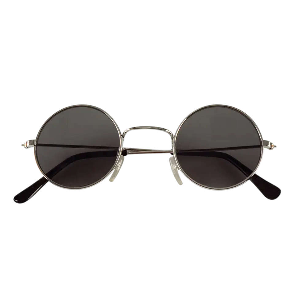 Retro hippie party glasses John
