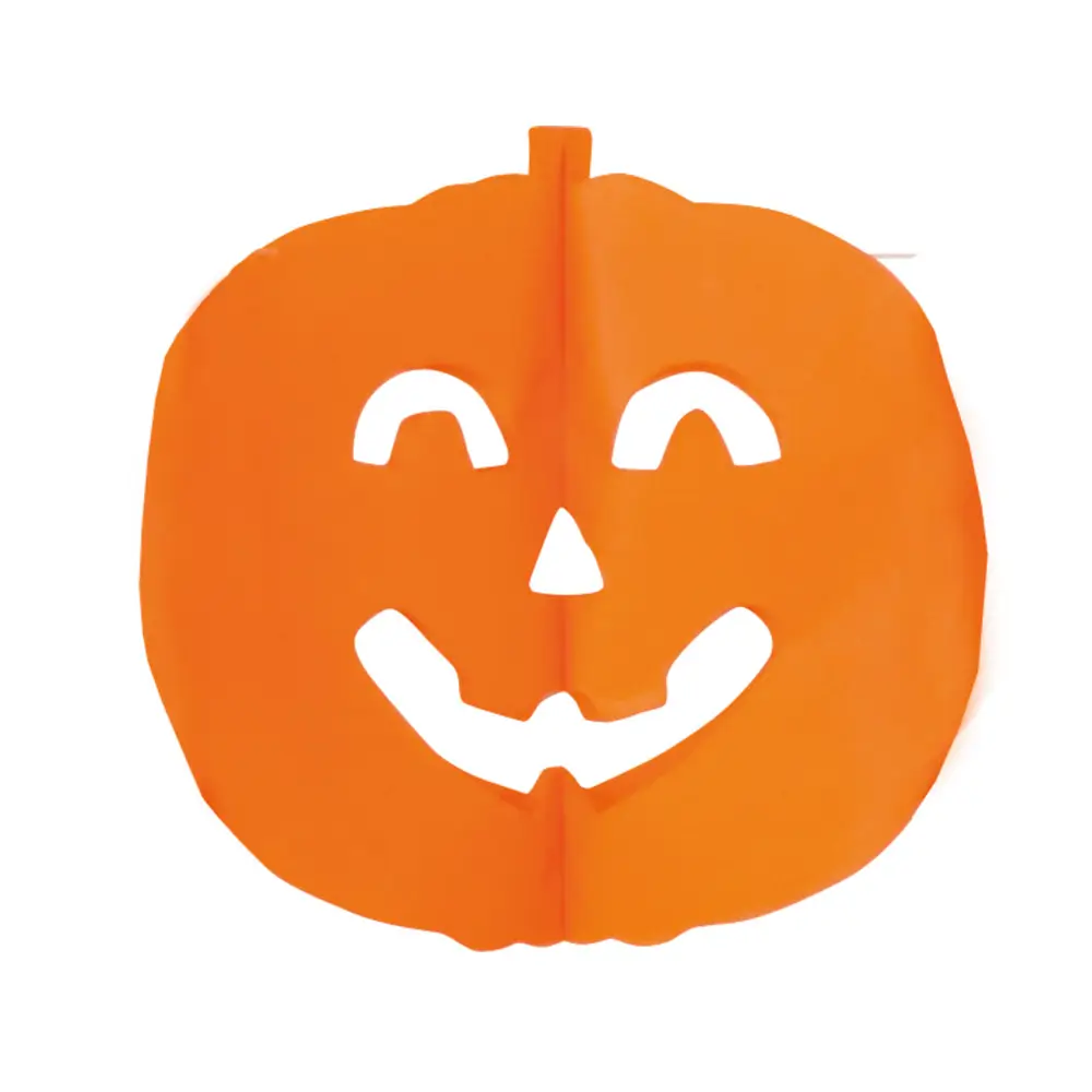 Halloween pumpkin garland