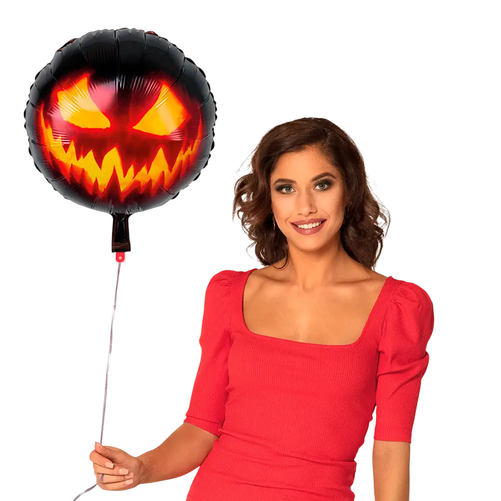 Halloween scary pumpkin balloon