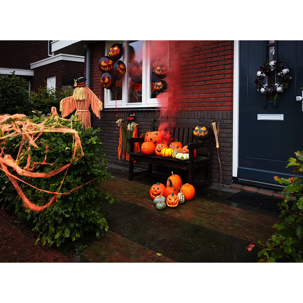 Halloween scary pumpkin balloon