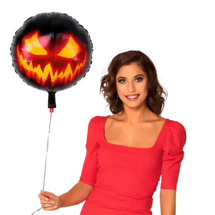 Halloween scary pumpkin balloon